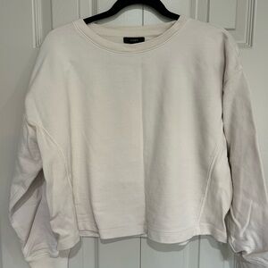J. Crew Women's Cream Sweatshirt and matching shorts!